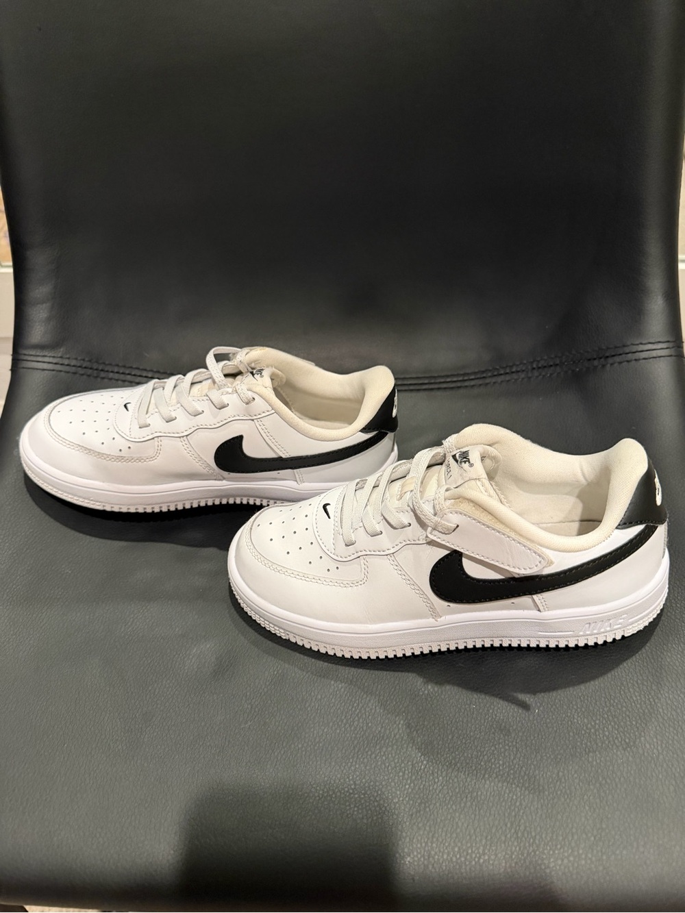 Nike White & Black Infant Low-Top Sneakers